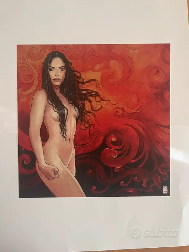 Milo Manara omaggio a Elodie