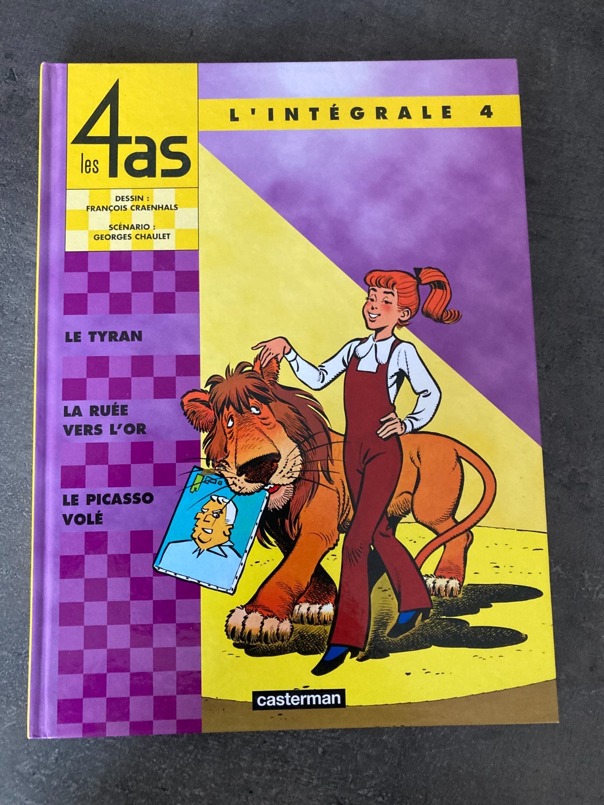 BD Intégrale LES 4 AS N°4 Bon état  H10