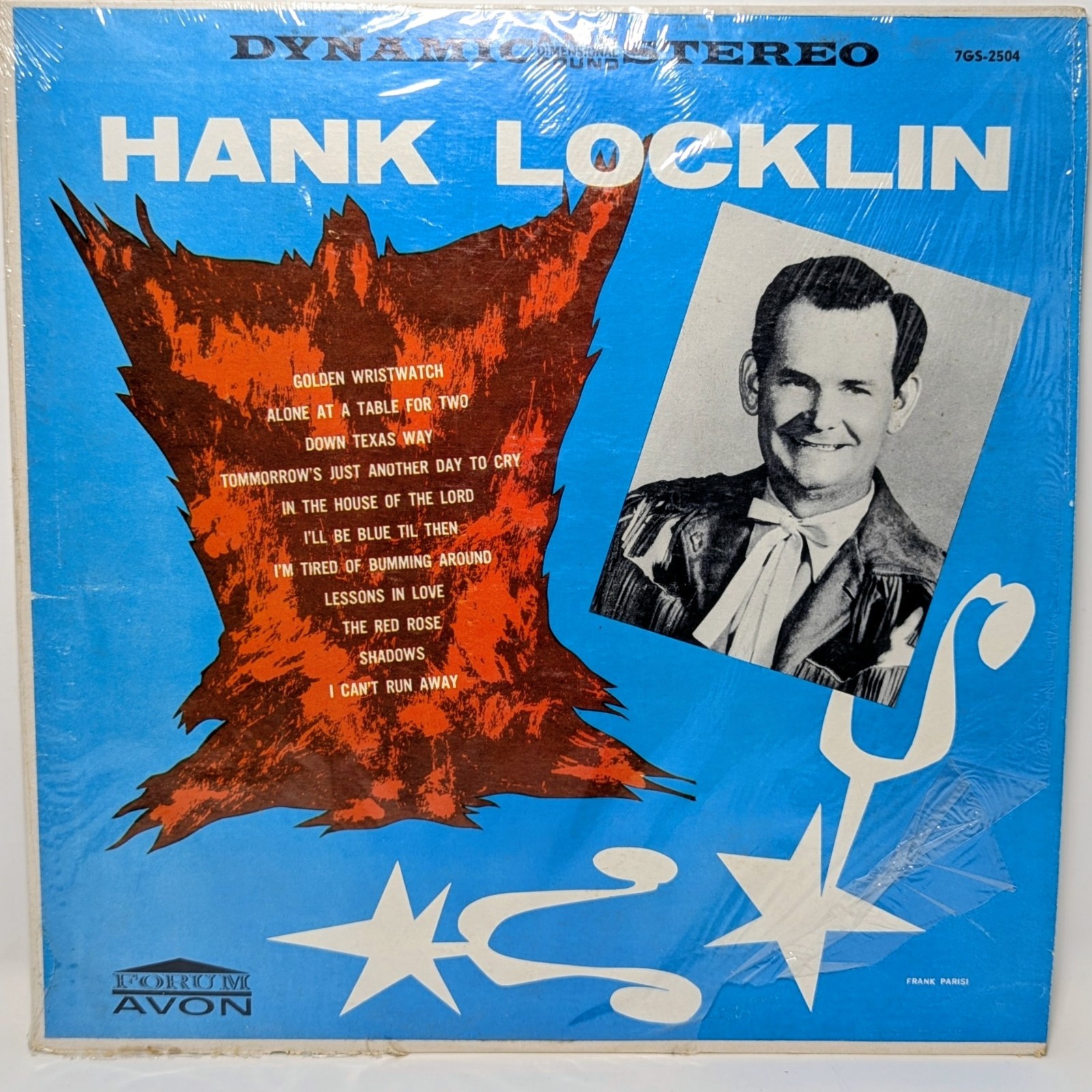 HANK LOCKLIN Hank Locklin LP 1962 COUNTRY NM- NM-