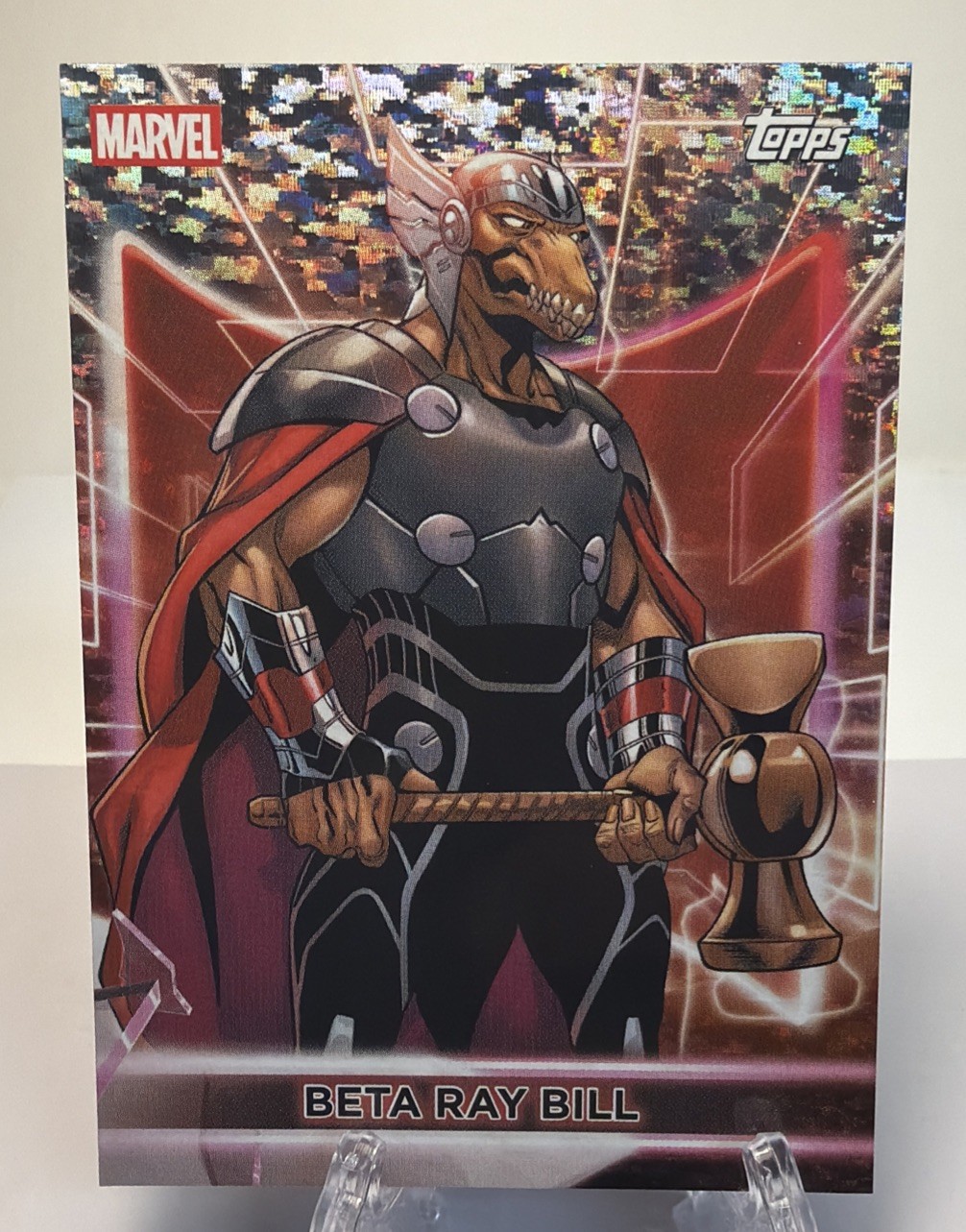 2026 Topps Marvel Neon Sparkle Foil #85 Beta Ray Bill
