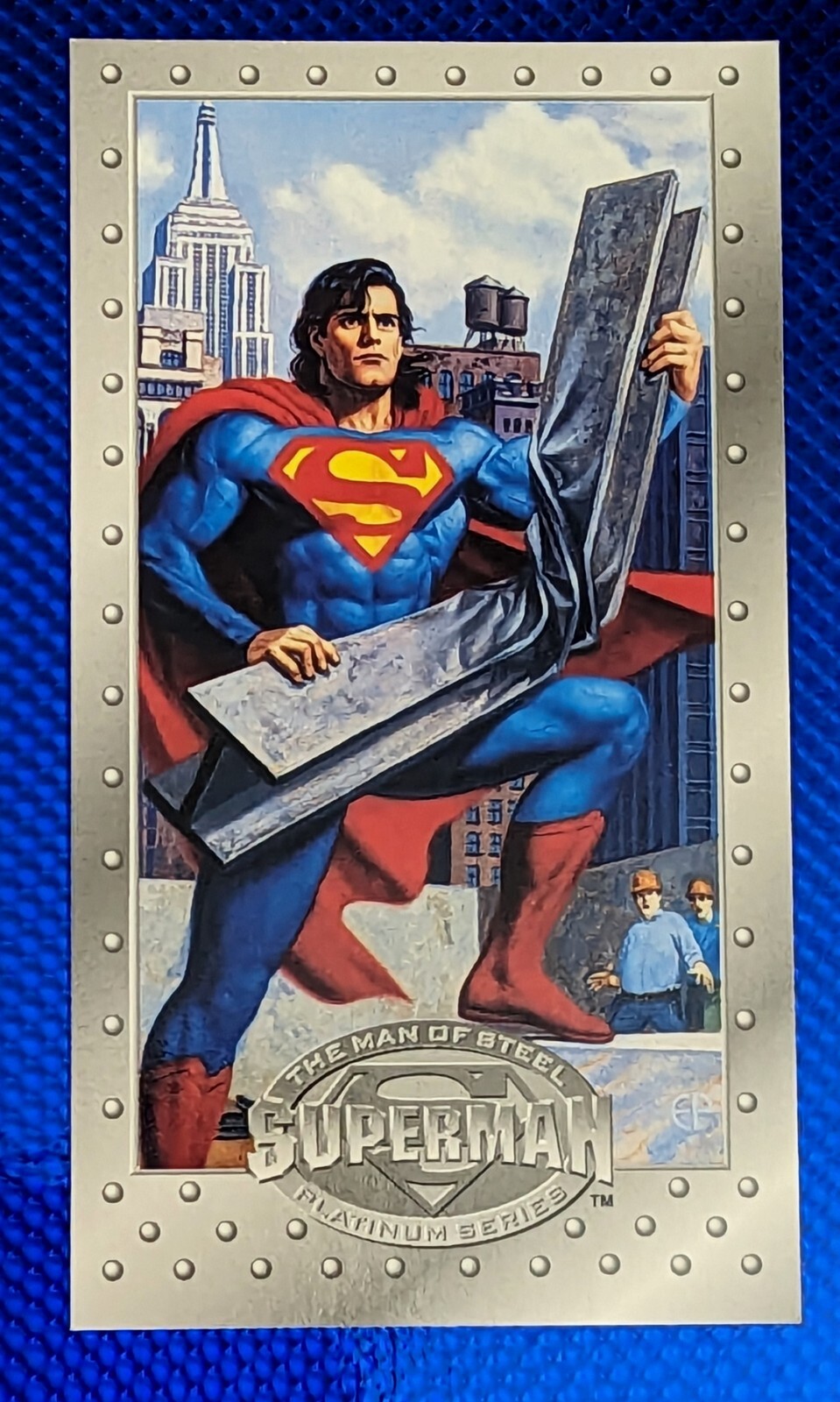 SkyBox Superman L'uomo d'acciaio serie Platinum 1994 Forza! #23 