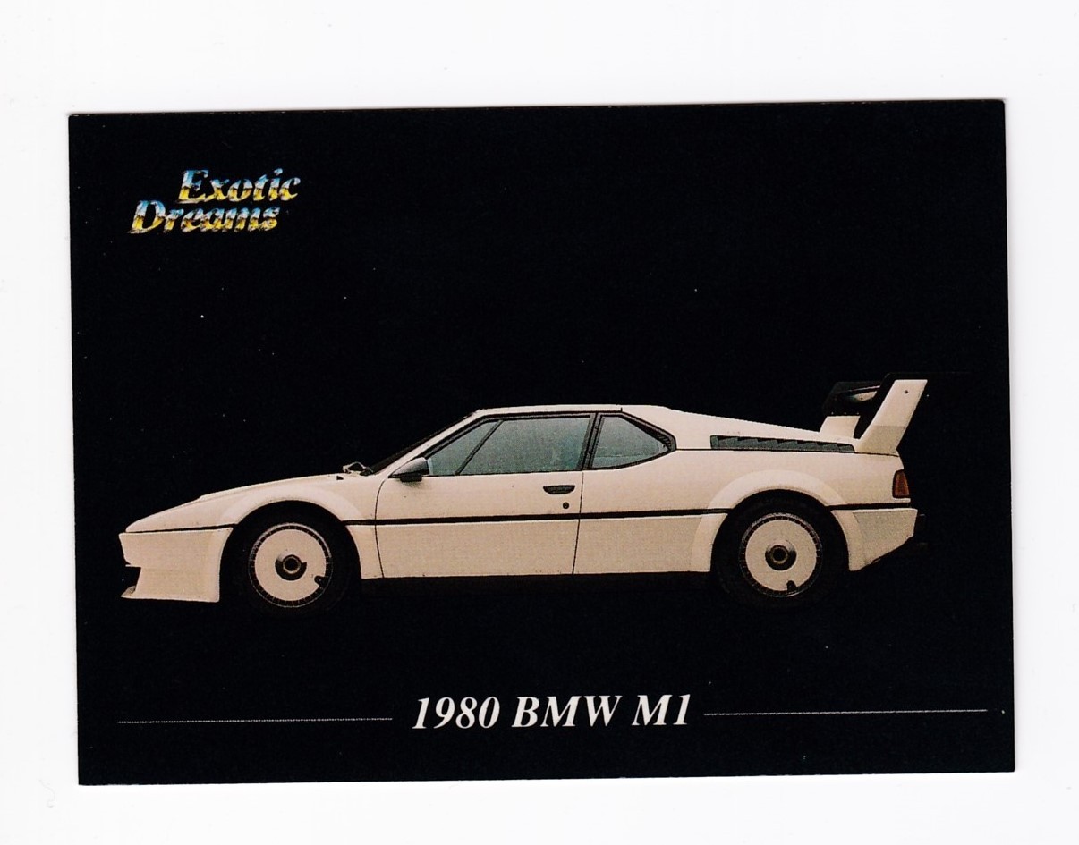 All-Sports Exotic Dreams 1992 1980 BMW M1 #59