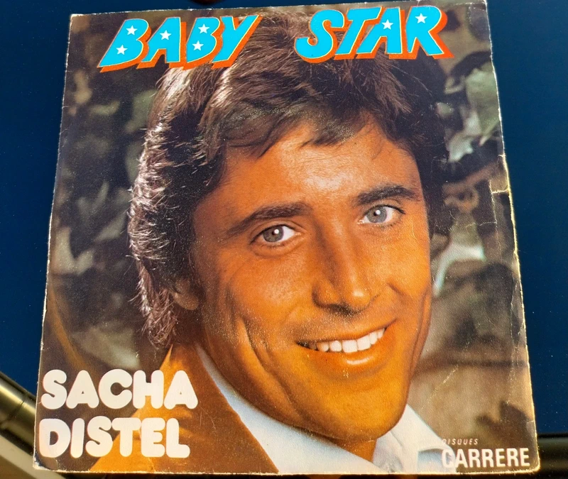 Sacha Distel, 45 tours, Baby Star