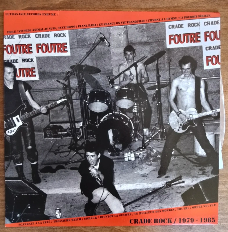 Foutre - Crade rock 1979-1985 LP 12