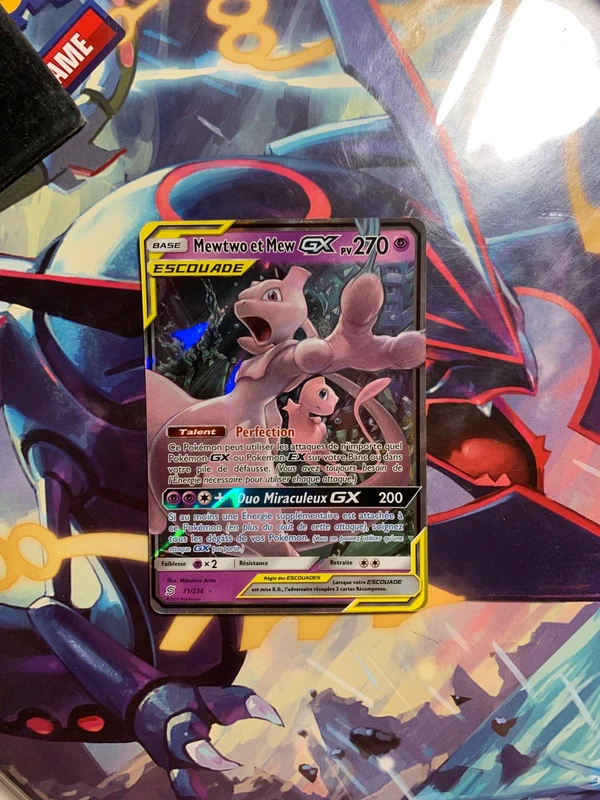 Carte Pokémon, Mewtwo et Mew, Escouade, 71/236