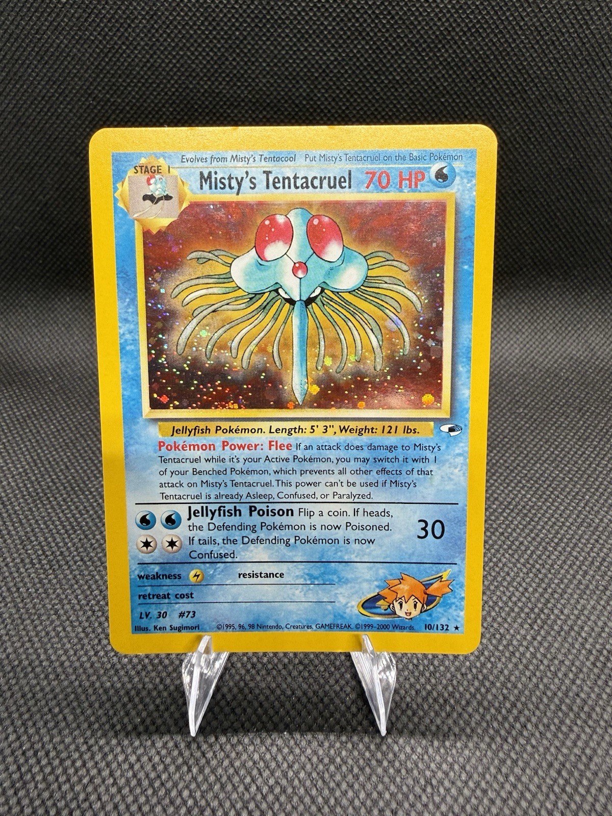 Pokémon TCG Eroi della Palestra Tentacruel di Nebbia Holo Raro