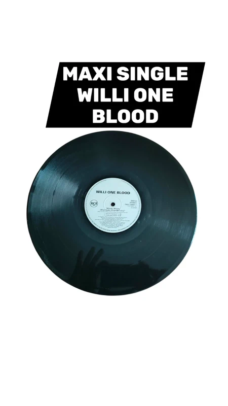 Disque Maxi 45 Tours Vinyle 12 " Willi One Blood Whiney Whiney - Hip Hop Rap