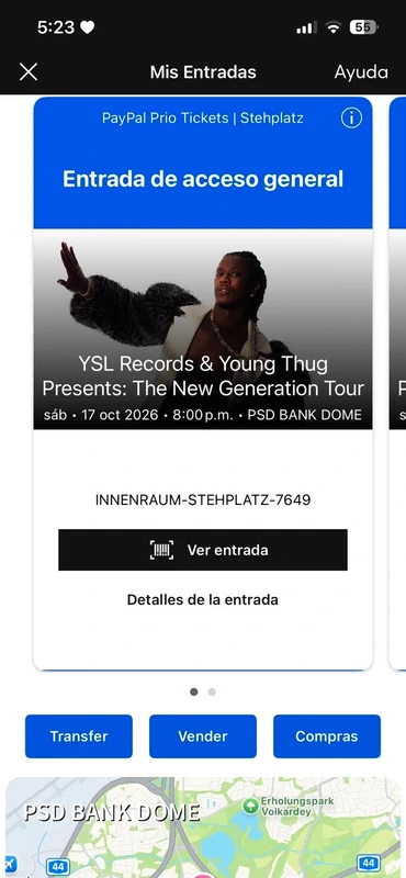 Young thug Konzert Ticket Düsseldorf
