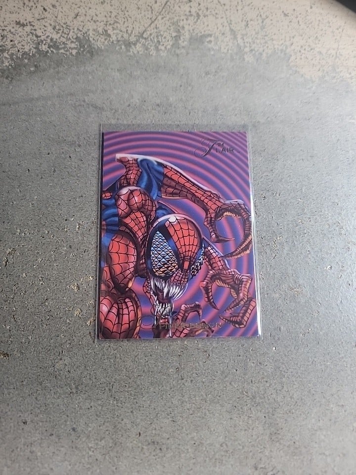 Flair Marvel MAXIMUM CARNAGE SPIDER-DEMON 1994 parte 3