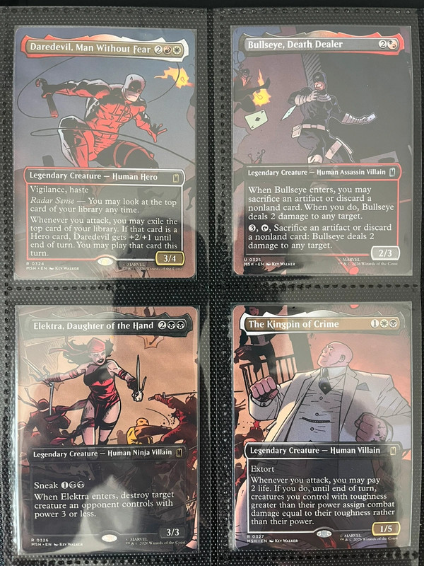 Daredevil Street Fight - Scene Cards