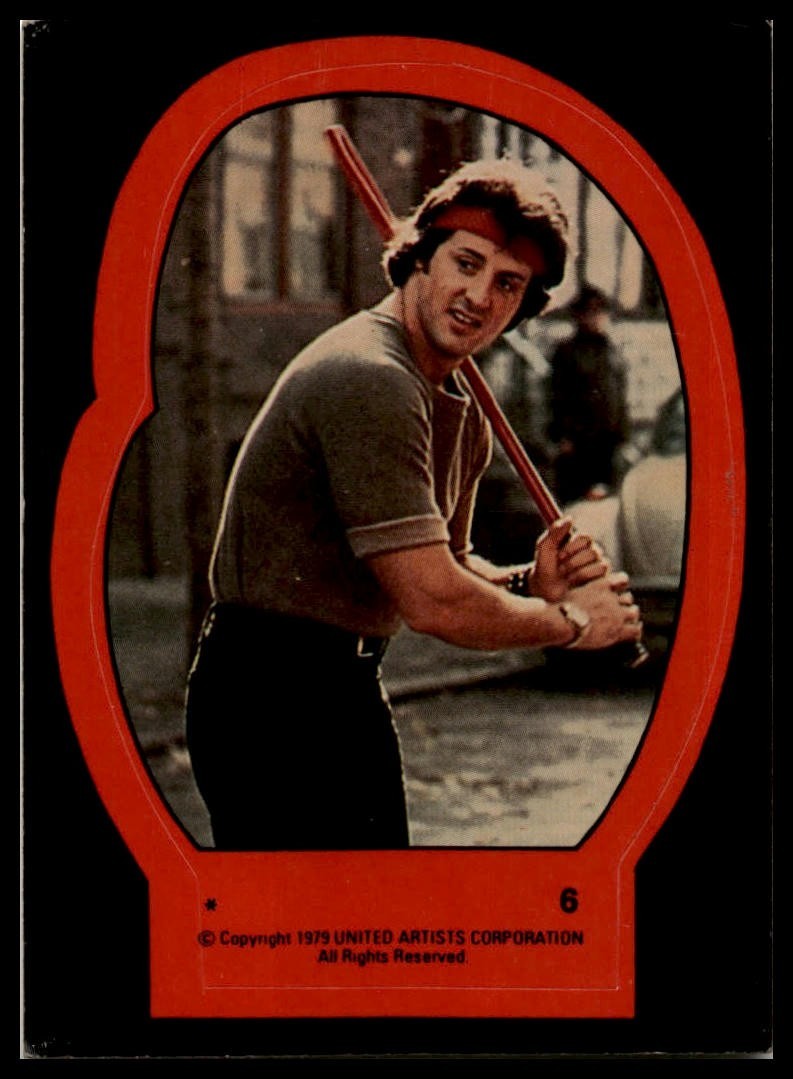 Stickball Champ! - 1979 Topps Rocky II - Stickers #6