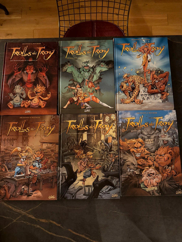 Lot Trolls de Troy - tomes 9 à 14