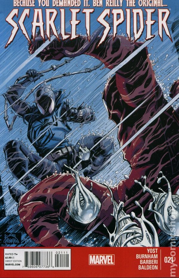 Scarlet Spider #21 VF 2013 immagine stock