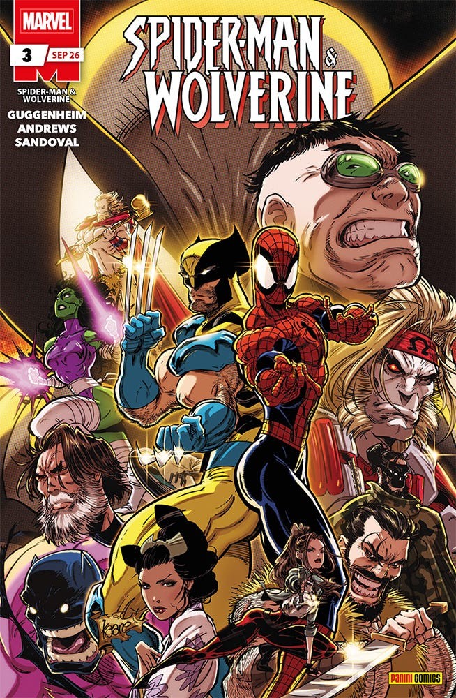 SPIDER-MAN & WOLVERINE (dal 2026) #3 PREORDINE 13.08.26 PANINI