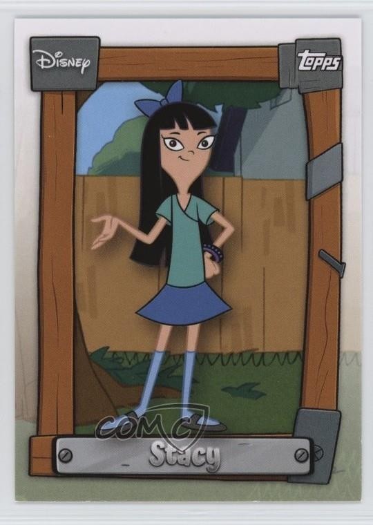 2026 Topps Disney Neon Phineas e Ferb Stacy Hirano Stacy #P&F-11 14dq