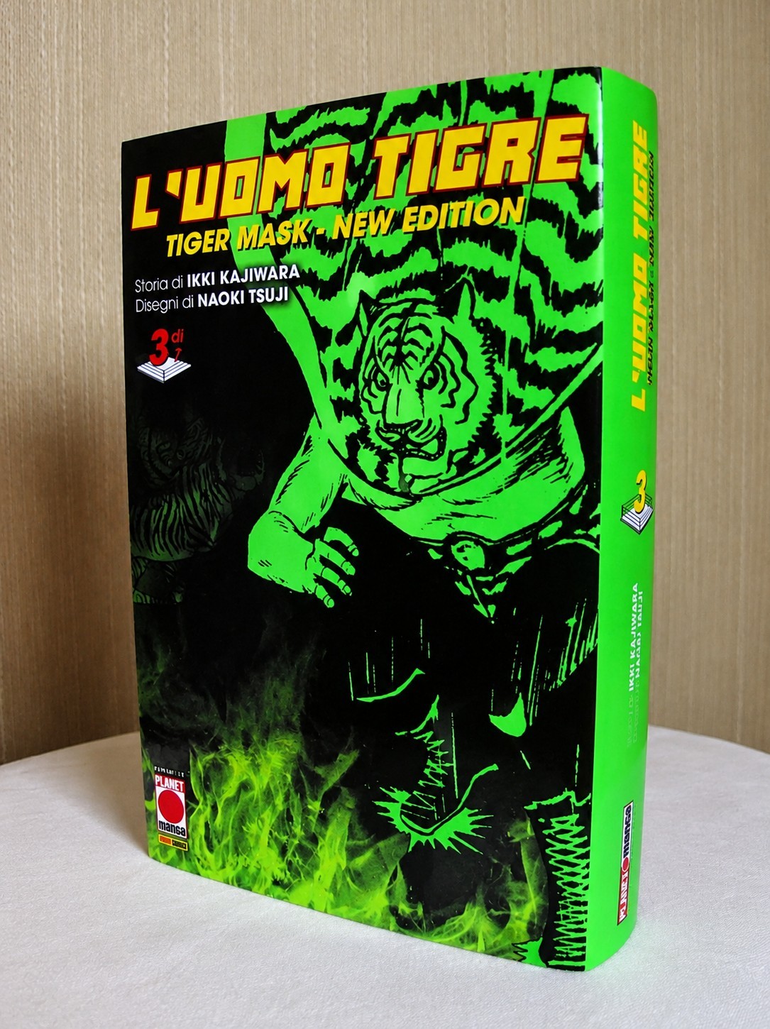 Planet Manga L'Uomo Tigre Tiger Mask New Edition 3/3 ita 2008 Ikki Kajiwara