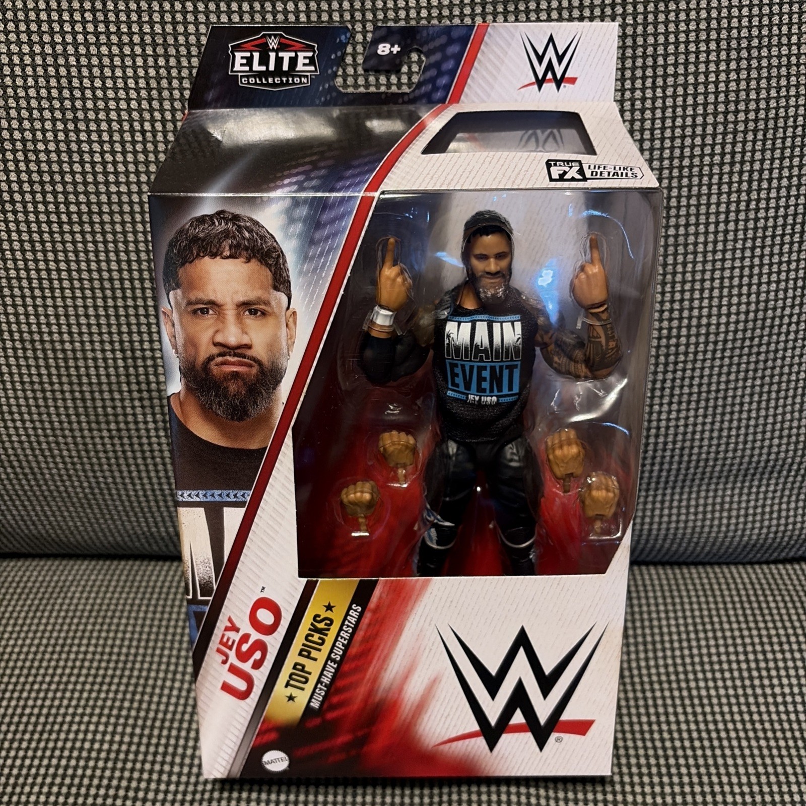 Jey Uso - WWE Mattel Elite Top Picks 2024 Figure - Sealed Jey Uso Action Figure