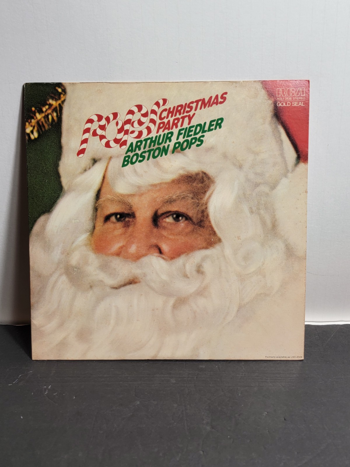 Pops Christmas Party Boston Pops Orchestra Arthur Fiedler Vinyl Record Album