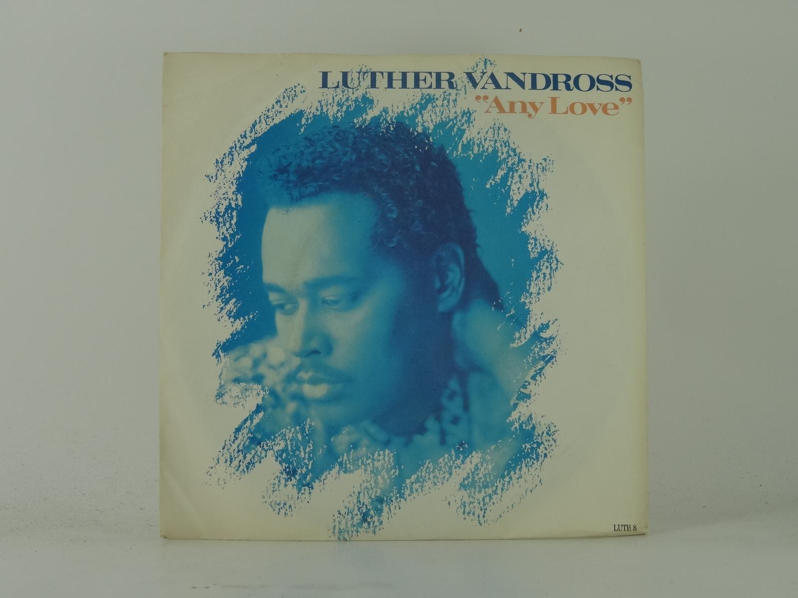 LUTHER VANDROSS ANY LOVE (44) 2 Track 7" Single plus Picture Sleeve EPIC RECORDS