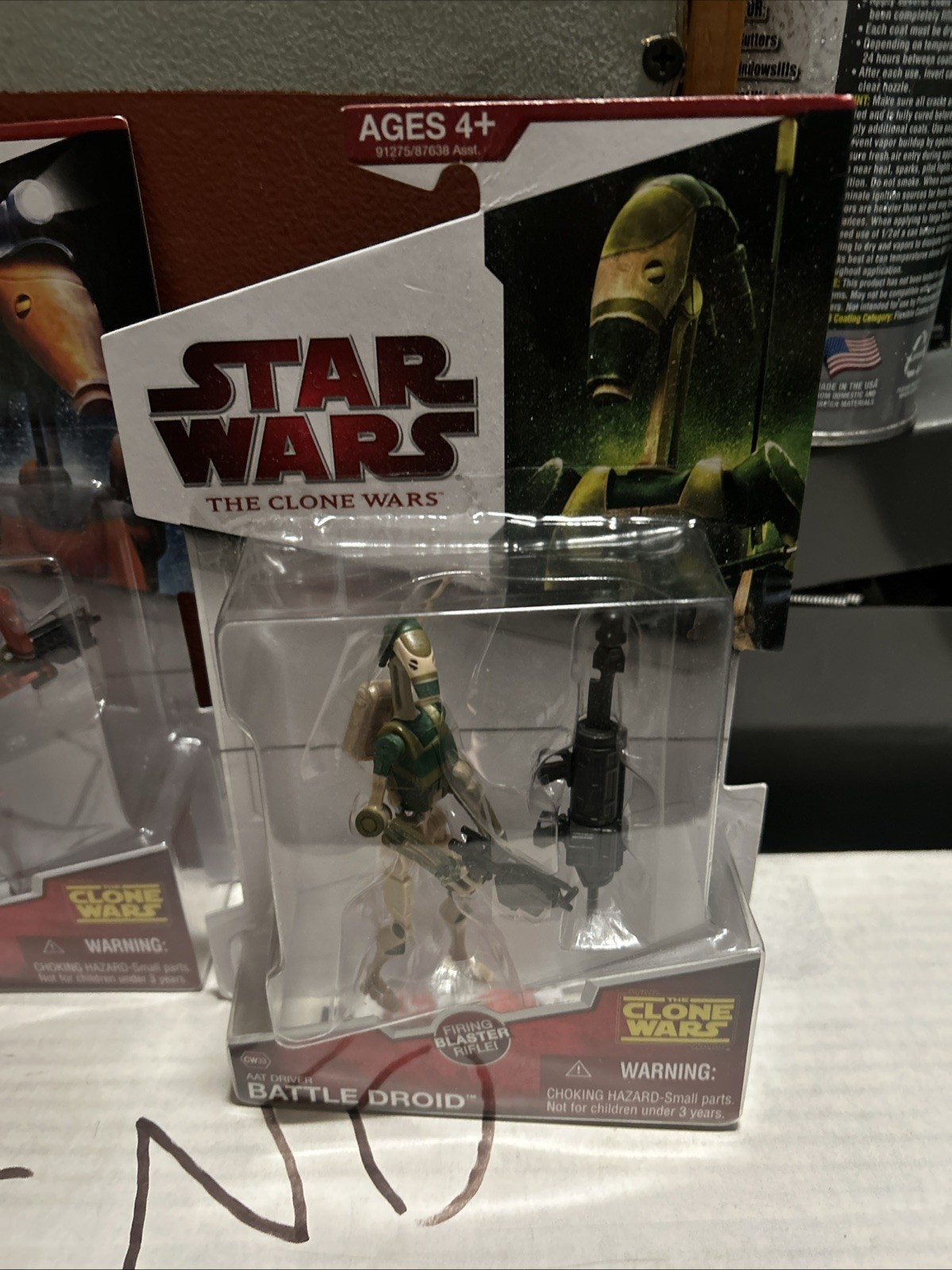 Hasbro The Clone Wars CW33 AAT Driver Battle Droid Figure 2009