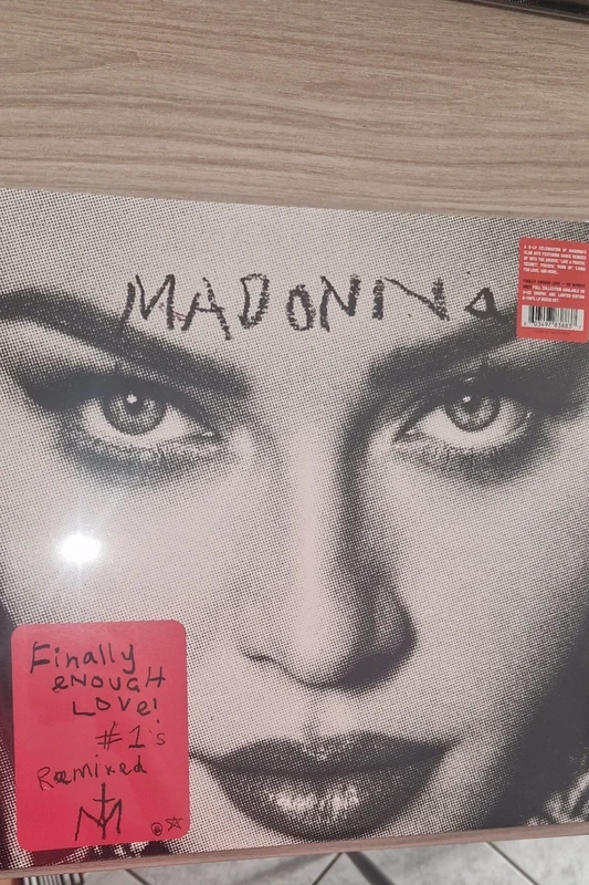 Madonna Finally Enough Love #1's Remixed 2 vinyl black