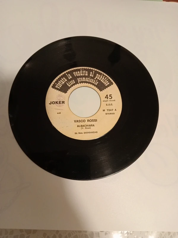 Vasco Rossi Albachiara,Twins pretty baby 45 vinile