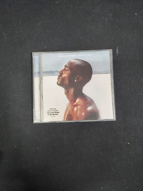 CD Simon Webbe Sanctuary Album 2005 Pop R&B Blue Lay Your Hands