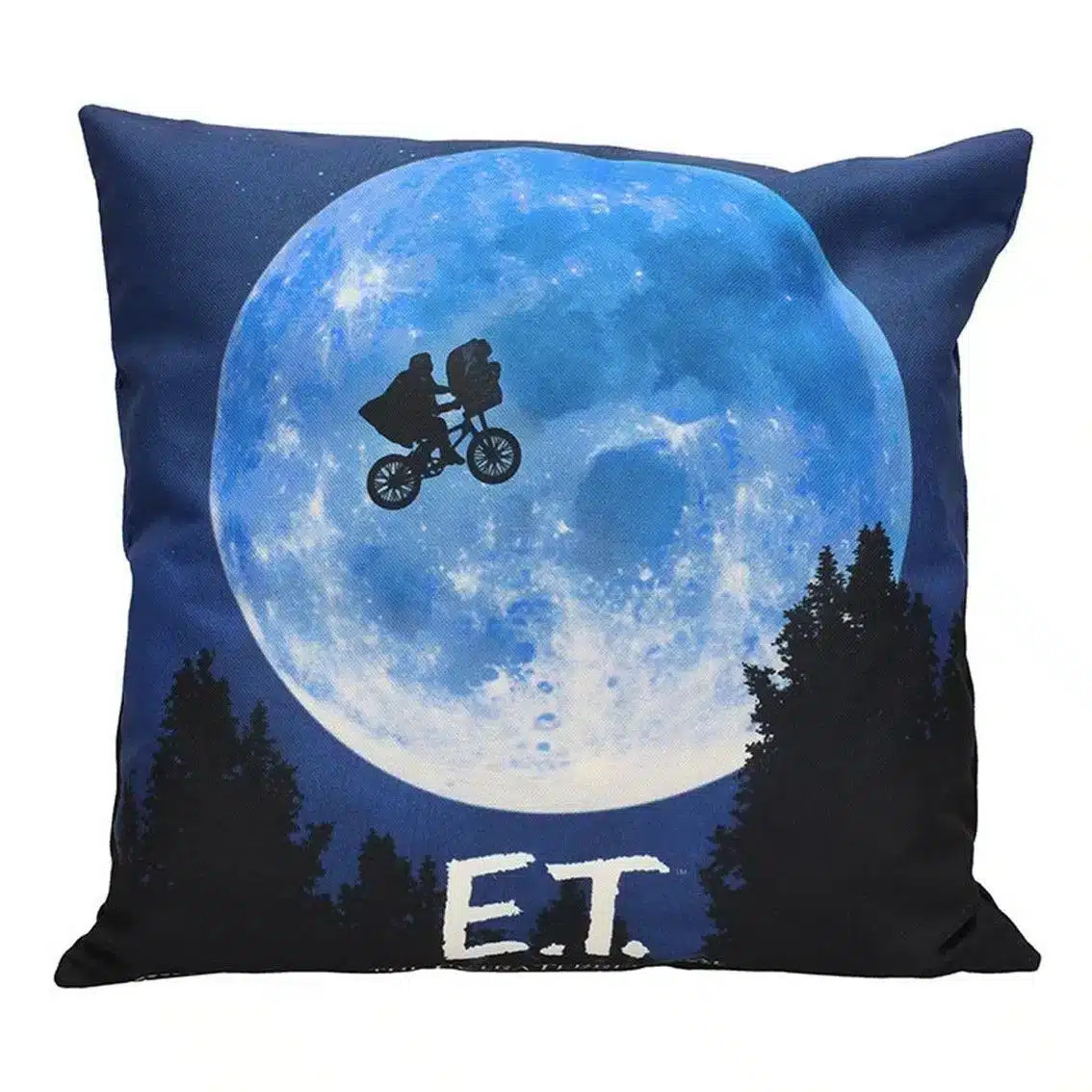 Cojín E.T. el Extraterrestre Bicicleta Luna 40×40 cm SD Toys Licencia Oficial