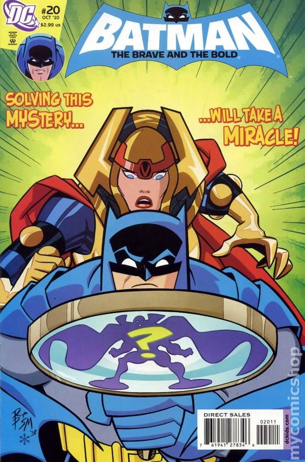 Batman Il Coraggioso e l'Audace #20 FN+ 6.5 2010 Immagine Stock
