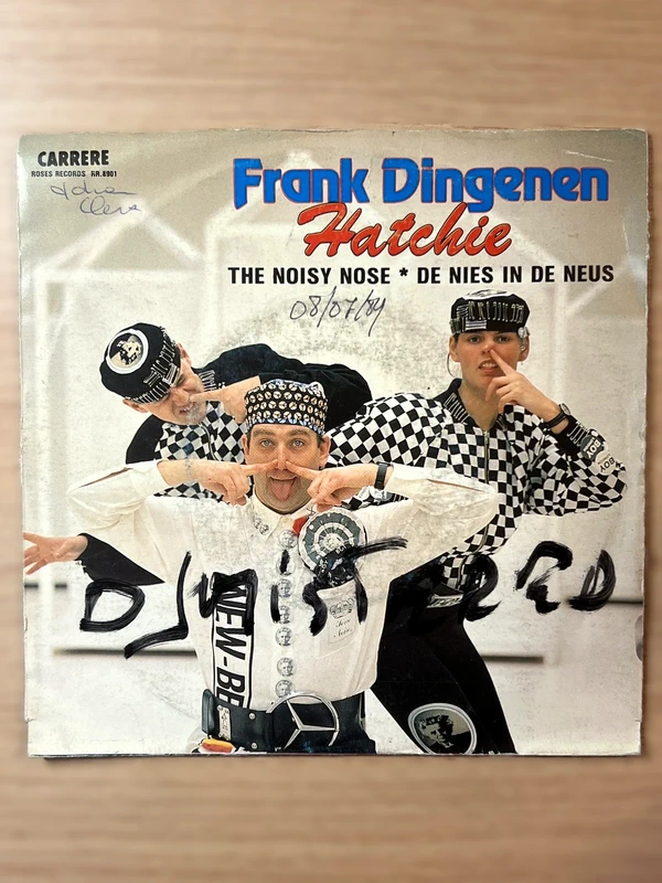 Frank Dingenen - Hatchie (De Nies In De Neus) 7" Vinyl Single Carrere 1989