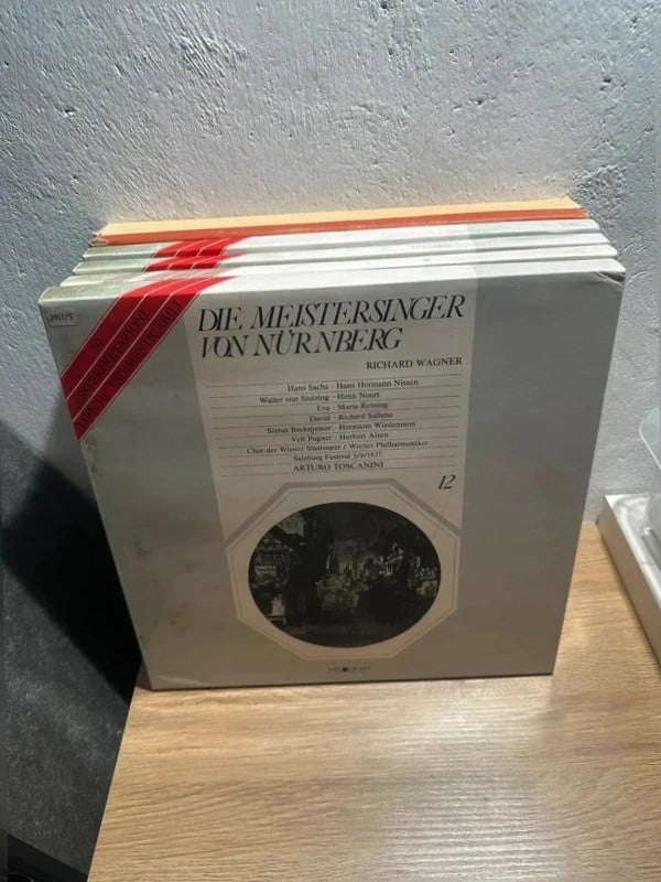 Wagner Die Meistersinger von Nürnberg Vinyl LP – Toscanini Oper