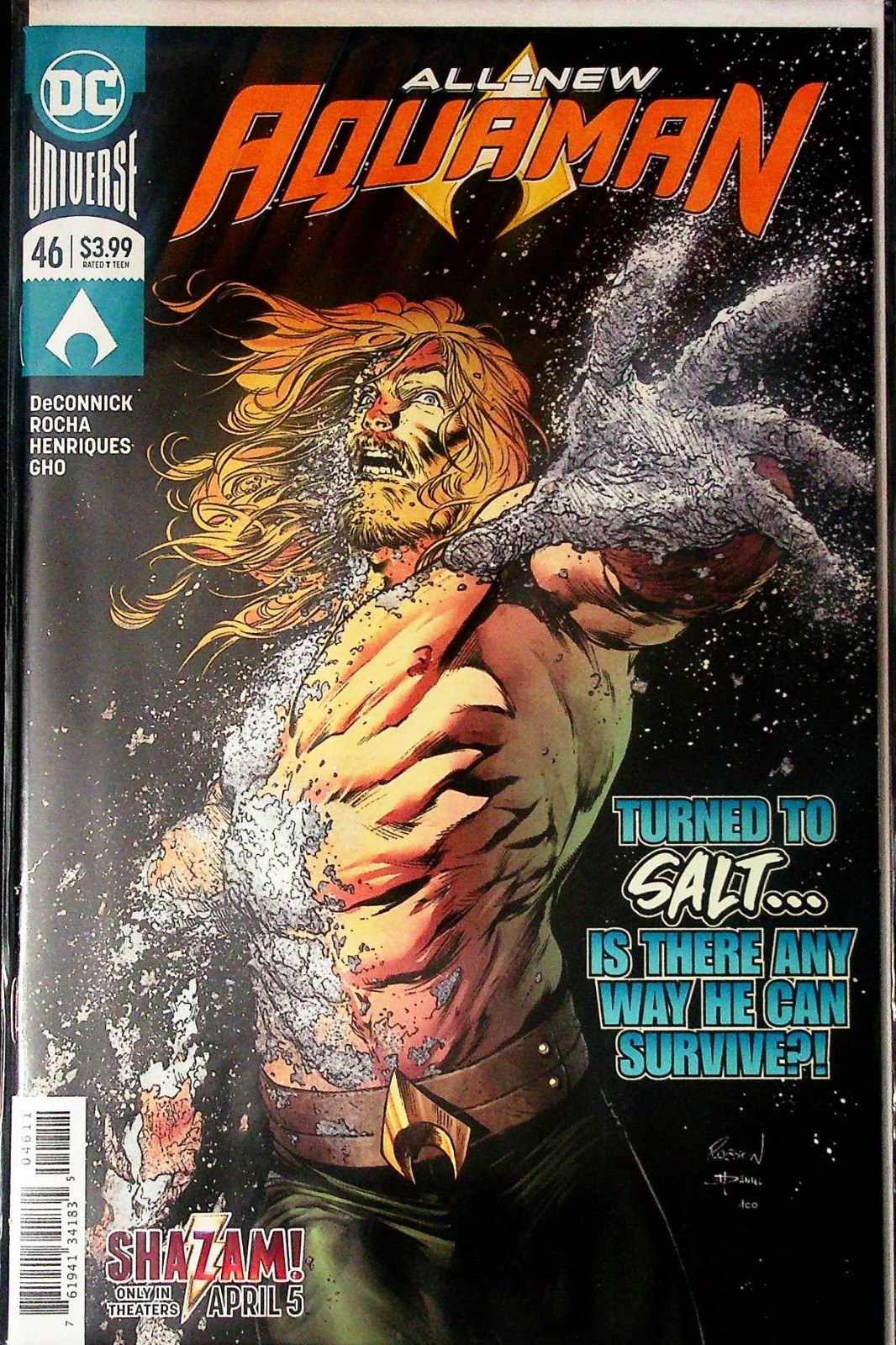 39314: DC COMICS AQUAMAN #46 quasi nuovo - grado