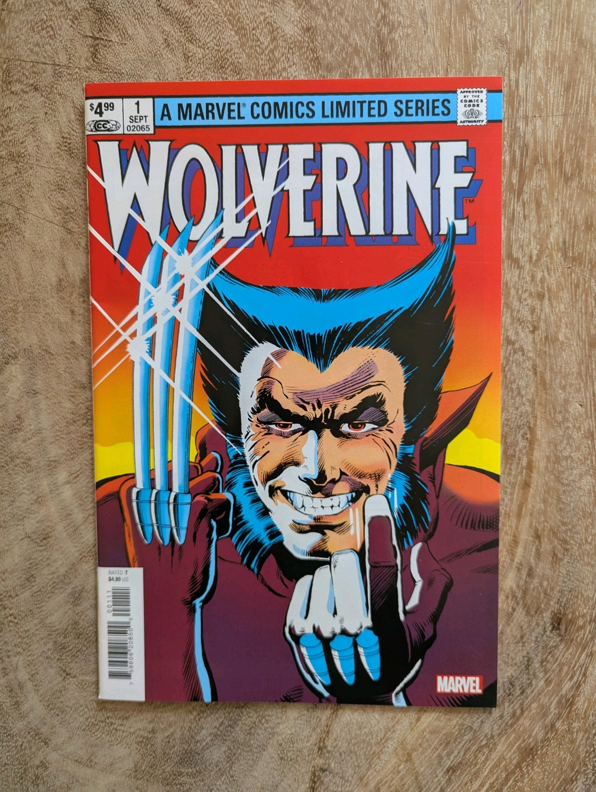 Wolverine #1 1982 FACSIMILE EDITION Marvel Comics 