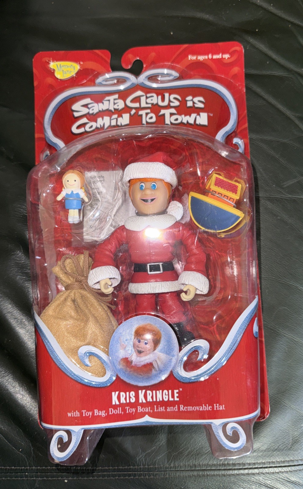 Modellino Memory Lane Santa Claus Is Comin’ To Town Kris Kringle nuovo!