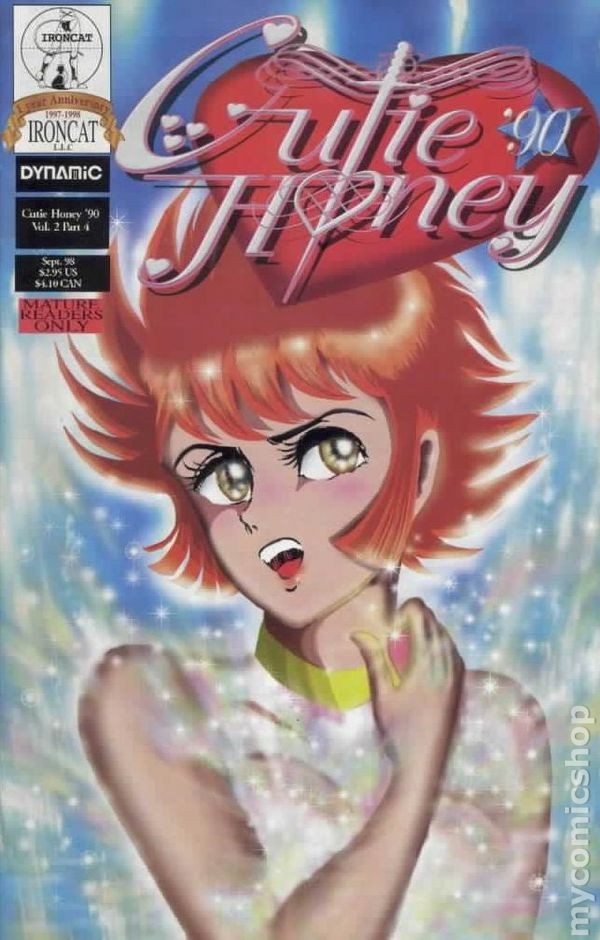 Cutie Honey 90 vol. 2 #4 VF 8.0 1998 Immagine Stock