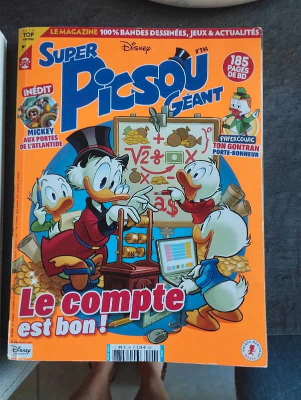 Magazine picsou géant septembre octobre 2024