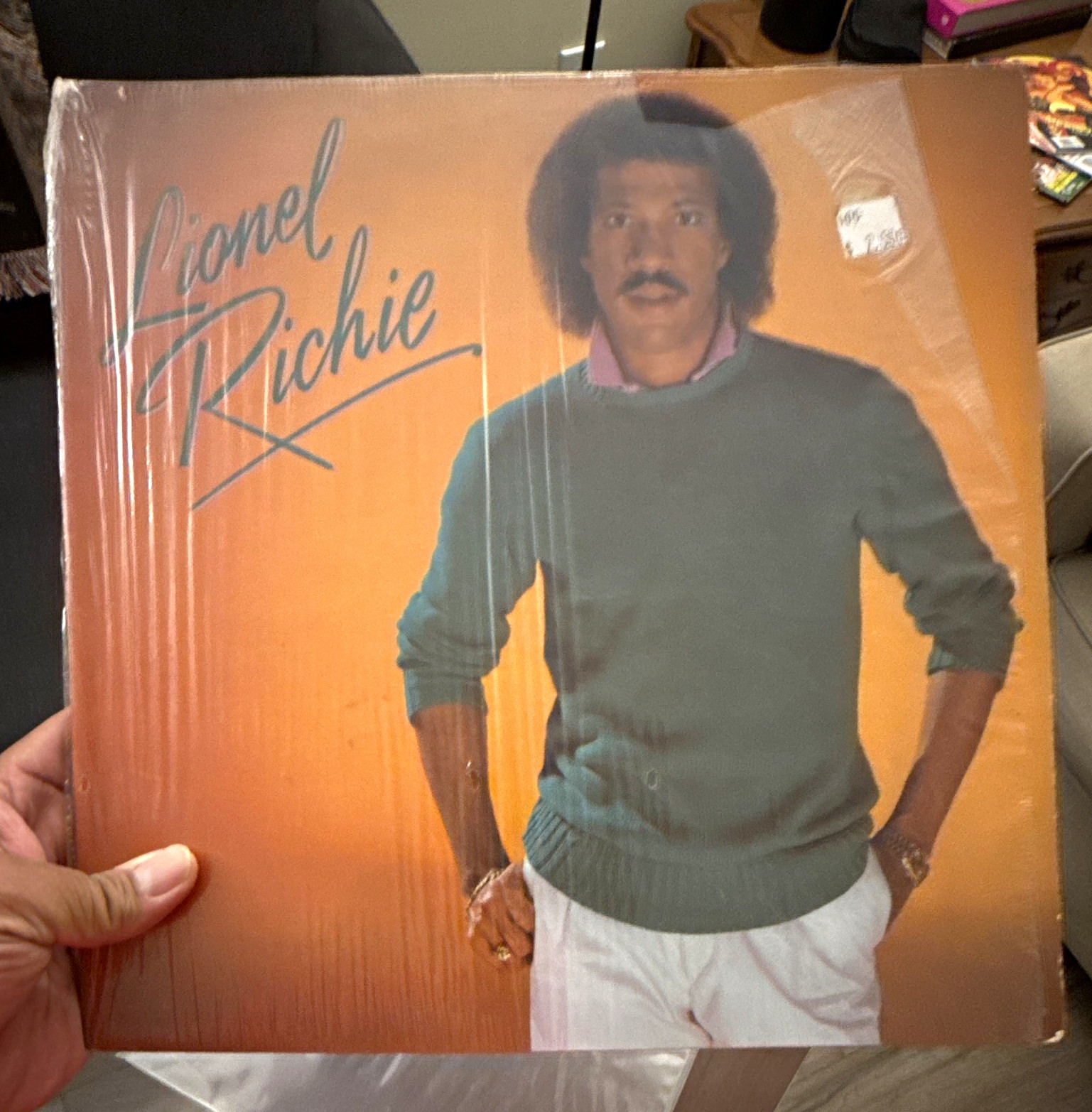 Lionel Richie Lionel Richie LP 12" Black Vinyl Record Motown Cardboard Sleeve