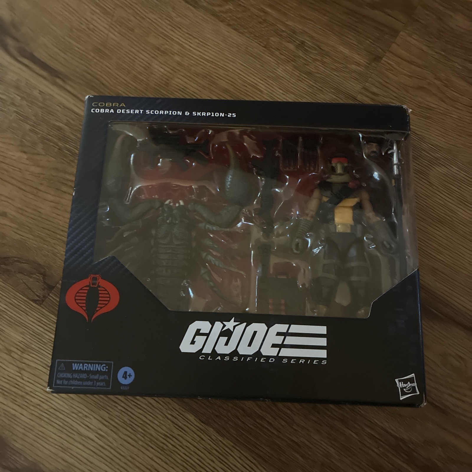 G.I. Joe Classified Series Cobra Desert Scorpion Set #180