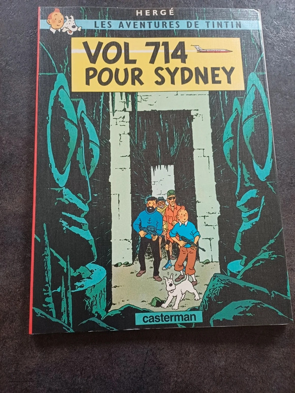 1 BD souple Tintin Vol 714 pour Sydney