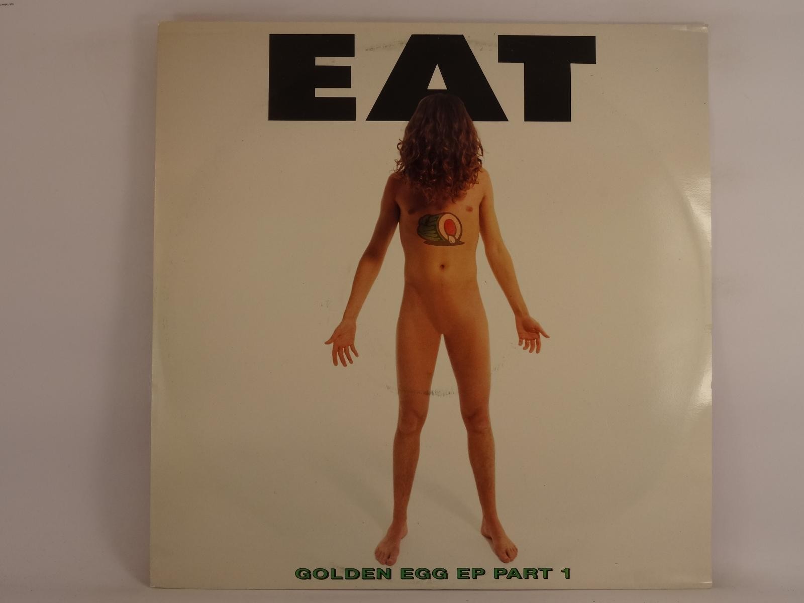 EAT GOLDEN EGG EP PART 1 (279) 3 Track 12" Single including Picture Sleeve FICTI