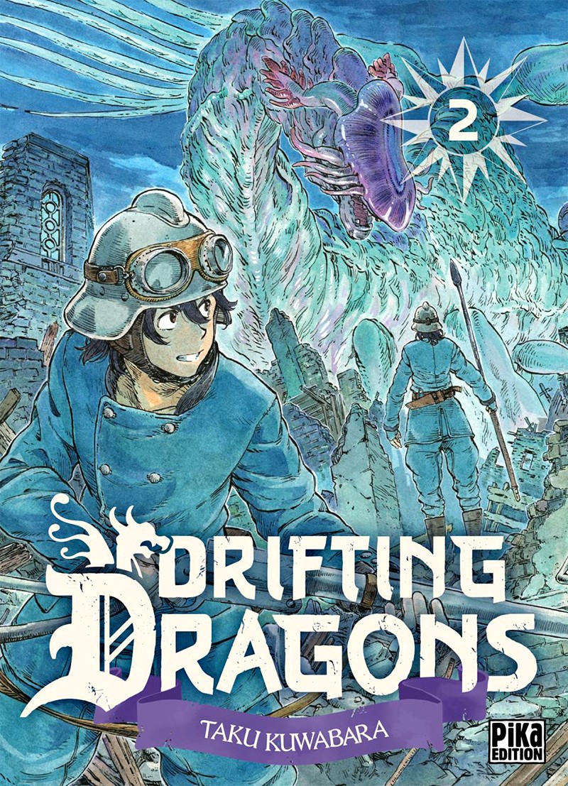 PIKA EDITION Drifting Dragons  (French) 02 by Taku Kuwabara 2020
