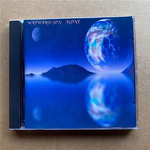 WAYWARD SON ALONE CD 11 TRACKS - 2003 - HOME MADE CD? - light surface narks ITAL