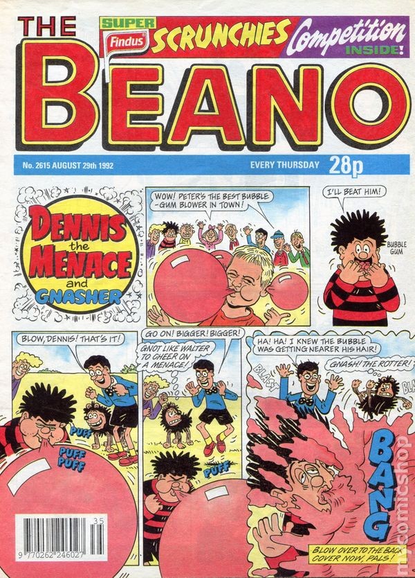 Beano #2615 VF 1988 Stock Image