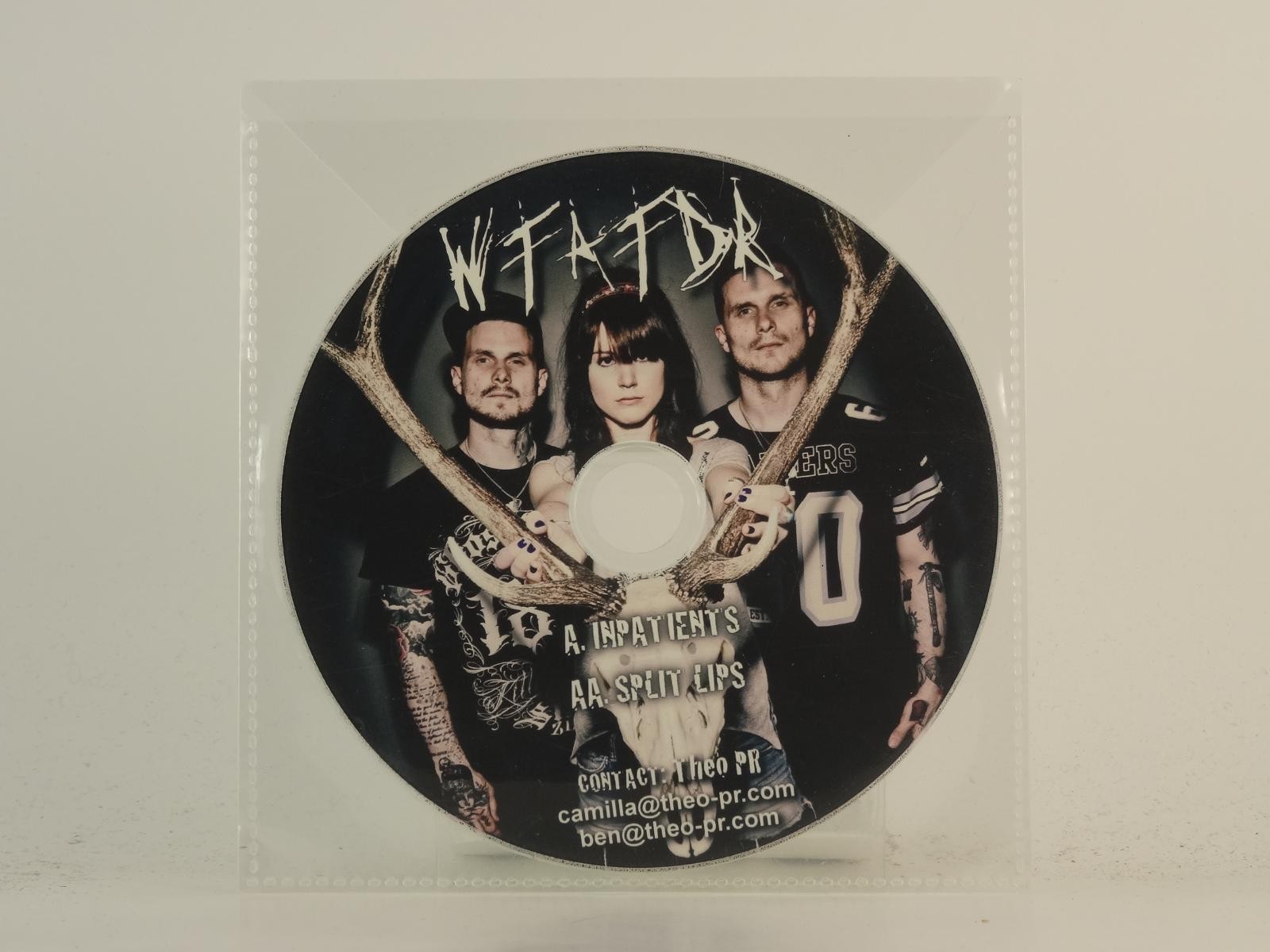 WFAFDR INPATIENTS (H1) 1 Track Promo CD Single plus Plastic Sleeve 
