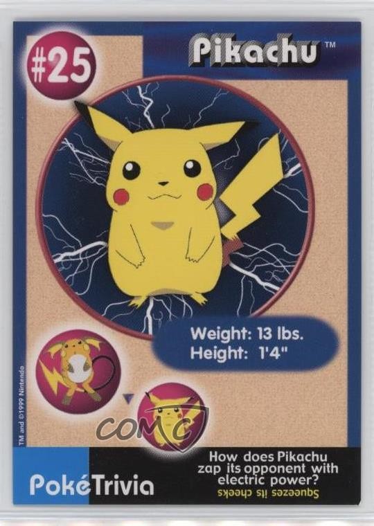 Pikachu (scena film da collezione #2) #25 1999 0gu7