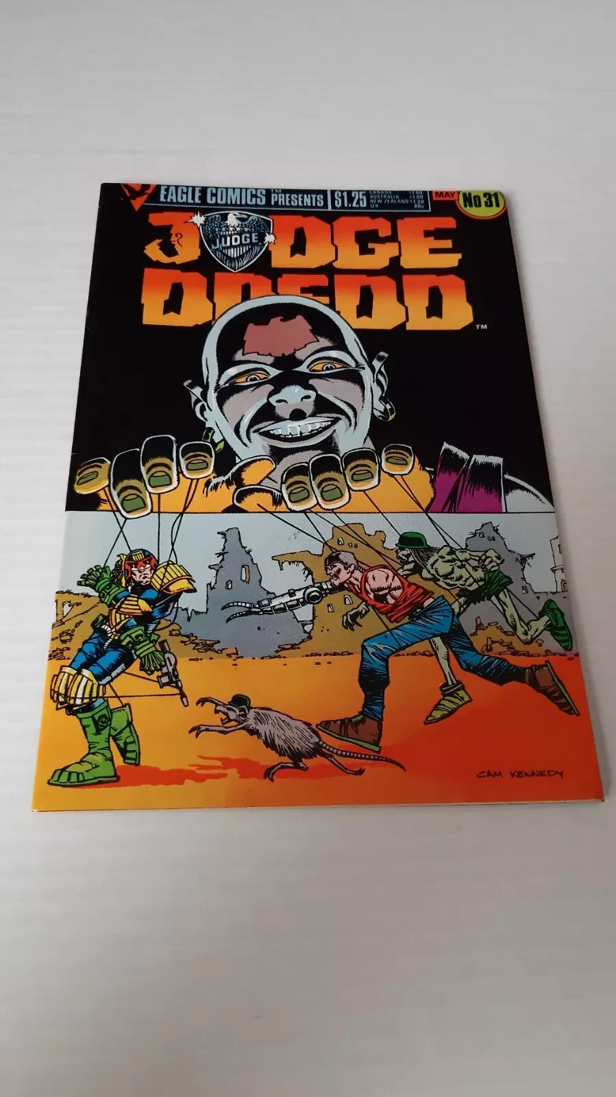 EAGLE COMICS  JUDGE DREDD - #31 - MAY 1986 V#2