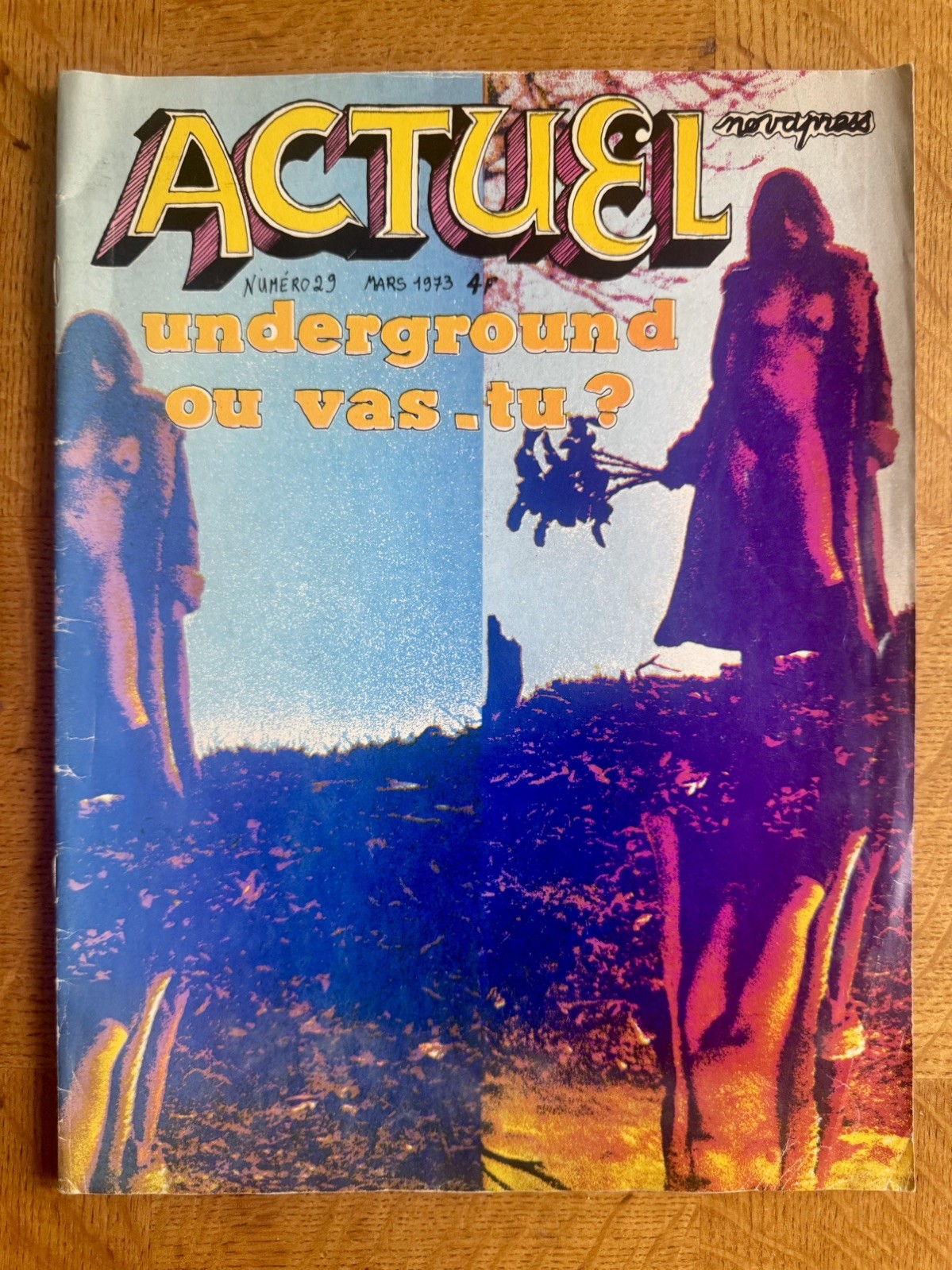 ACTUEL 29 / Mars 1973 « Underground où vas-tu? »