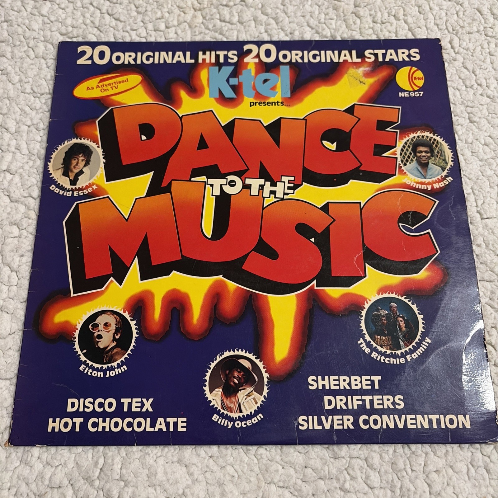 Various – Dance To The Music - UK Vinyl LP - 1977 K-tel Compilation