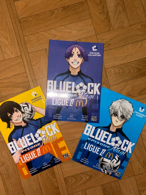 Blue Lock Épisode Nagi – lot de 3 mangas