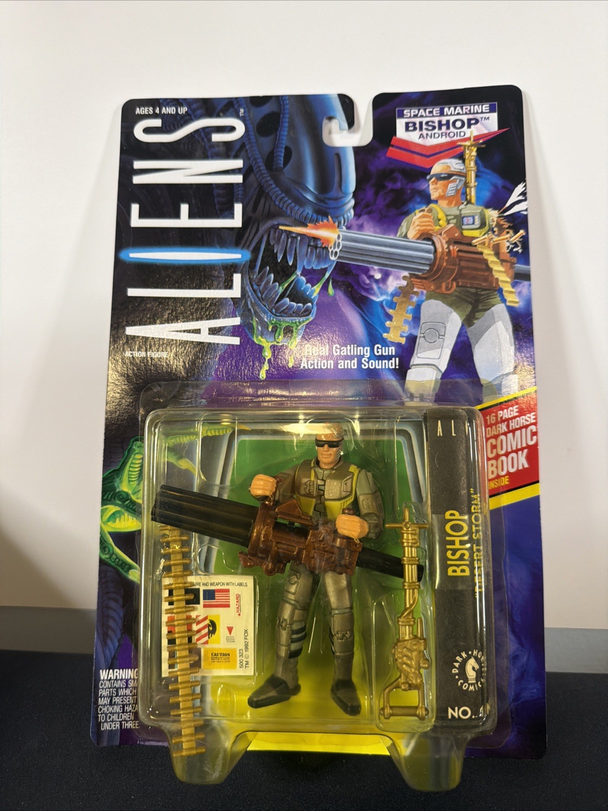 1992 Kenner Aliens Space Marine BISHOP Action Figure NEW